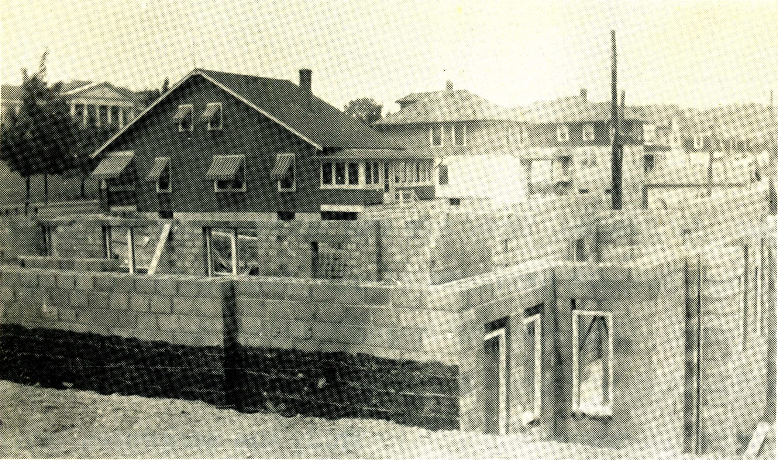 CLC Construction Basement Sept 1937